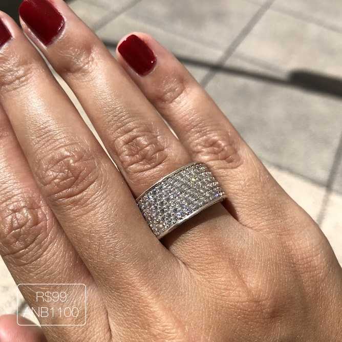 Anel Ultra Cravejado